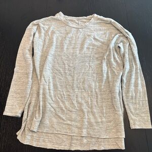 Light Blue Long Sleeve Knit Top